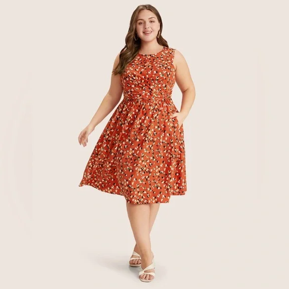 bloomchic dresses Plus Size For Women Shell 100% polyester 100% cotton Lining 100% polyester BloomChic | Dresses | Bloomchic